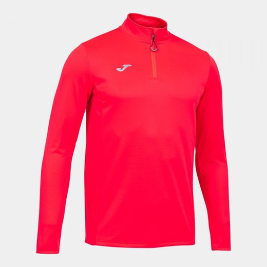 Running Night Sweatshirt Fluor Coral