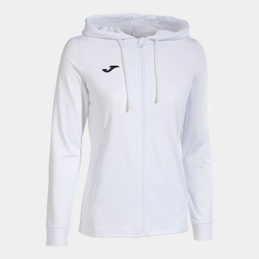 Sculpture Ii Zip-Up Hoodie White