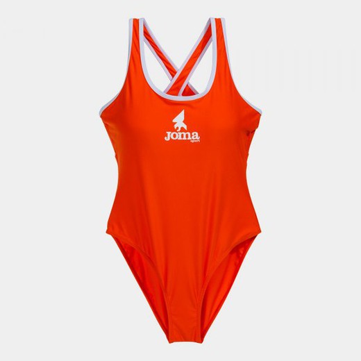 Shark Swimsuit Orange