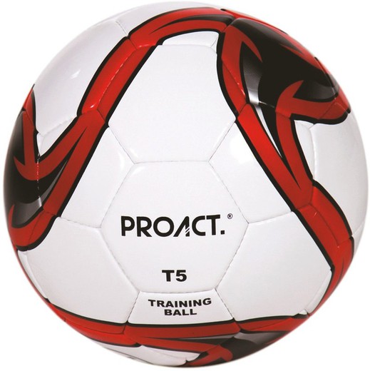 Ballon de football taille 5 Glider 2 blanc / rouge / noir