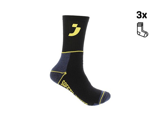 SJ SOCK 3PACK black marca Safety Jogger colección Industrial