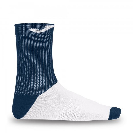 Chaussette Avec Pied En Coton Marine Foncé