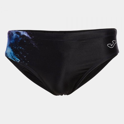 Slip de Bain Splash Noir