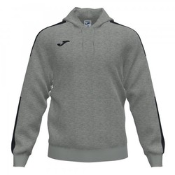 Street Hoodie Melange Gray Black