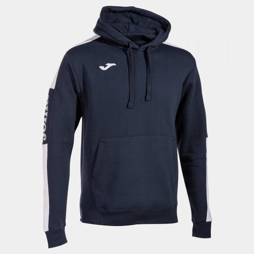 Street Hoodie Navy White