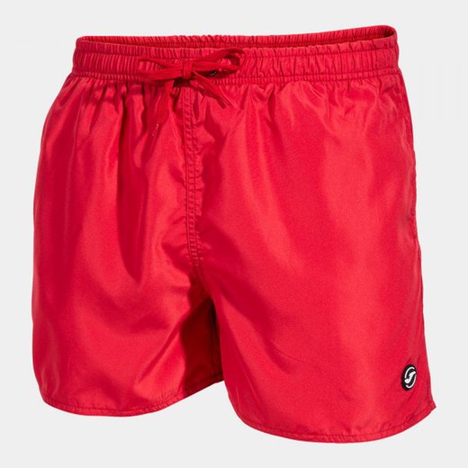 Stripe Swim Shorts Red