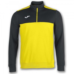 Sudadera 1/2 Cremallera Winner Amarillo-Negro