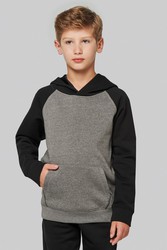 Hoodie bicolor para meninos