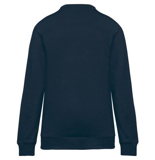 Day To Day Unisex-Sweatshirt mit kontrastfarbener zip Tasche