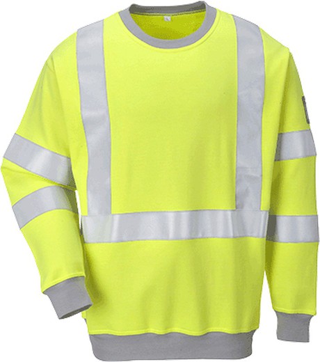 Sweatshirt FR antistatique Hi-Vis