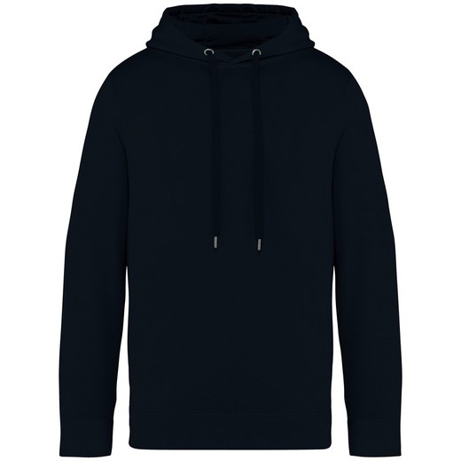 Sudadera ecorresponsable con capucha French Terry unisex