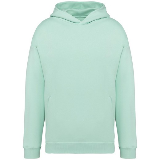 Umweltfreundliches Oversize Unisex-Kapuzensweatshirt