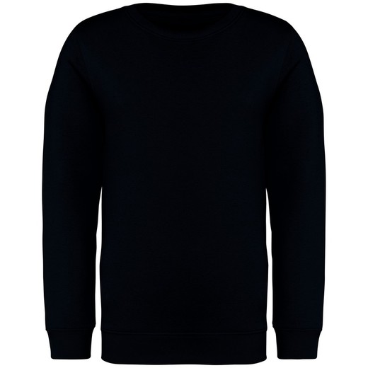 Eco-friendly Kids' round neck sweatshirt