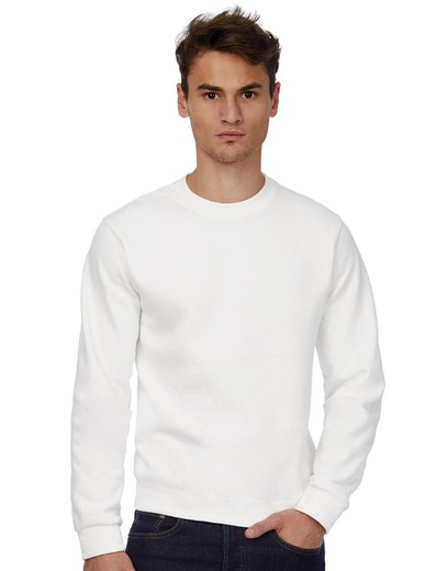 Mounted sleeve sweatshirt ID.002 Cotton Rich