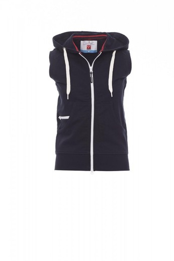 Sudaderas Full Zip Con Cappuccio Senza Maniche BOXER+LADY