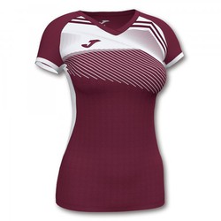 Supernova Ii T-Shirt Burgundy-White S/S