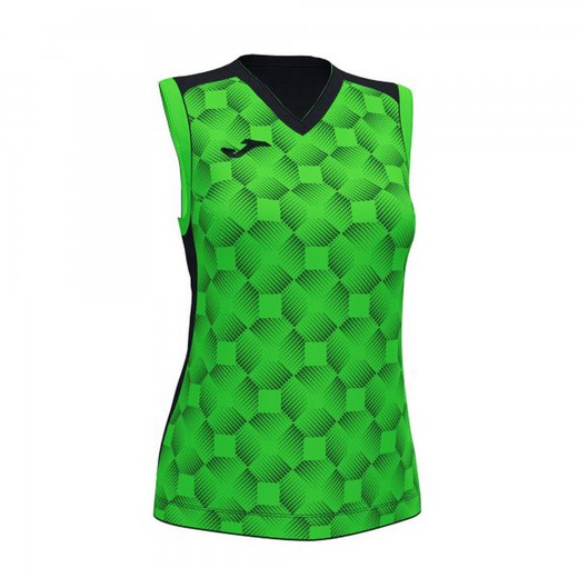 Supernova Iii Sleeveless Shirt Black Fluor Green