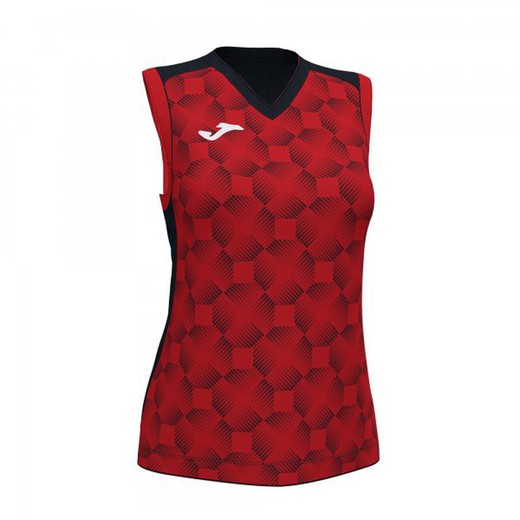 Supernova Iii Sleeveless Shirt Black Red