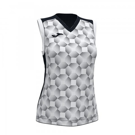 Supernova Iii Sleeveless Shirt Black White