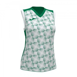 Chemise sans manches Supernova Iii vert blanc