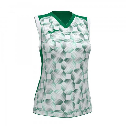 Supernova Iii Sleeveless Shirt Green White