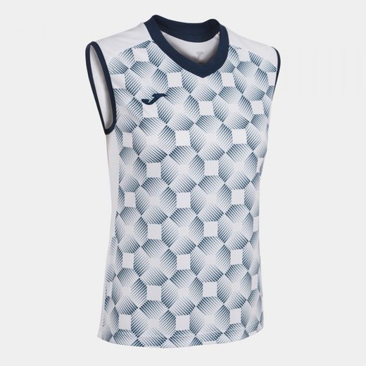 Supernova Iii Sleeveless Shirt White Navy