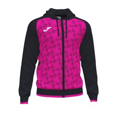 Supernova Iii Zip-Up Hoodie Black Fluor Pink