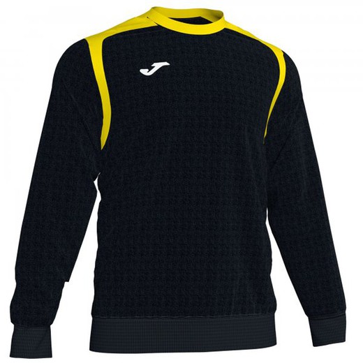 Sweatshirt Championship V Black-Yellow