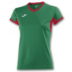 T-Shirt Championship Iv Green-Red S/S Woman