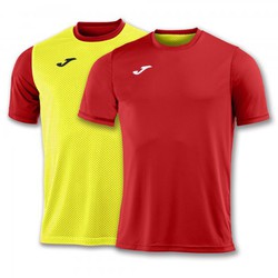 Camiseta T-Shirt Combi Reversible Red-Yellow S/S Joma