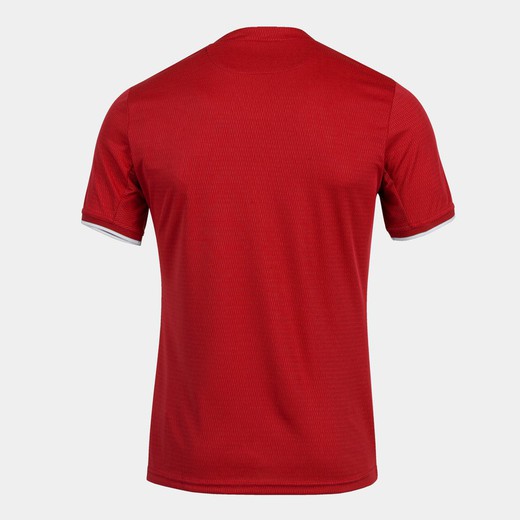 T-Shirt Manche Courte Toletum Iv Rouge Blanc