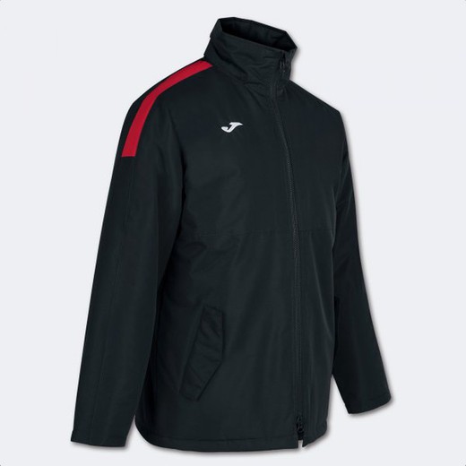 Trivor Anorak Black Red