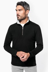 TRUCKER - PIQUÉ 1/4 ZIP ZIP SWEATSHIRT