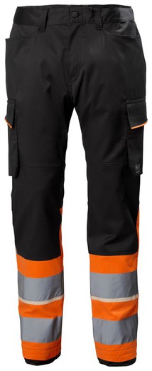 Uc-Me Cargo Pant Cl1 Helly Hansen Hi Vis Orange/Ebony