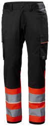 Uc-Me Cargo Pant Cl1 Helly Hansen Hi Vis Red/Ebony