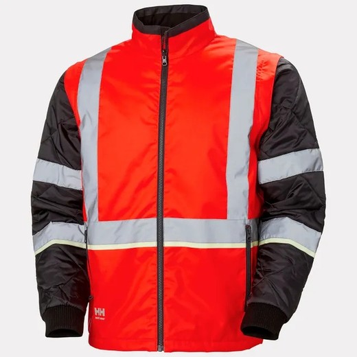 Isolant Uc-Me Helly Hansen Hi Vis Rouge/Ébène