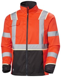 Uc-Me Jacket Helly Hansen Hi Vis Red/Ebony