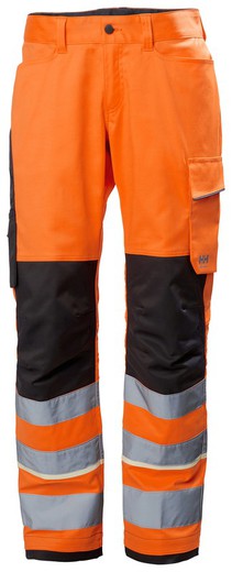 Uc-Me Work Pant Cl2 Helly Hansen Hi Vis Orange/Ebony