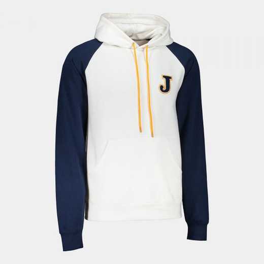 Urban Street Hoodie White Navy