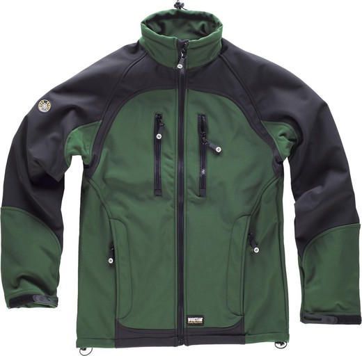 Workshell combiné Dark Green Black