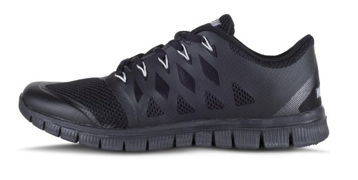 Sneaker in mesh Suola in EVA nera Nero Nero