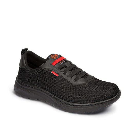 Zapatillas anatomicas alicante negro dian