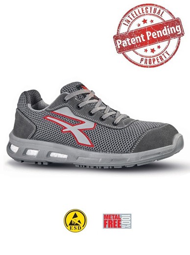 Upower shoe FREQUENCY model gray safety