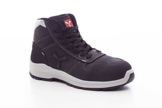 Zapatos De Seguridad S3 Acordonado Alto GET FORCE MID LD S3-NBK