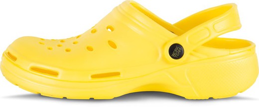 Zoccolo EVA unisex ultraleggero, ergonomico anatomico, con telecamera ortopedica, morbido per i piedi giallo