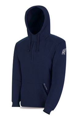 1288-JSPRO Sudadera azul marino con Capucha.