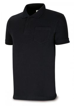 1288-POLN POLO ALGODON NEGRO