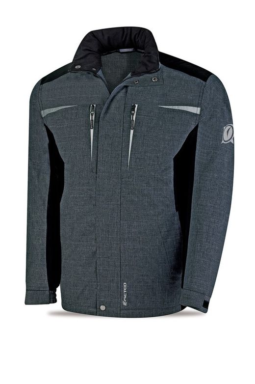 Parka técnica Softshell modelo TRAMONTANAGris/Negro