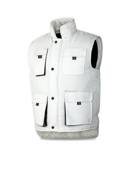 Chaleco multibolsillos modelo HEIMDALL Blanco
