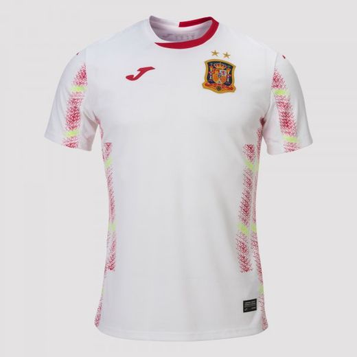 2ème T-Shirt Futsal Espagnol Blanc S/S